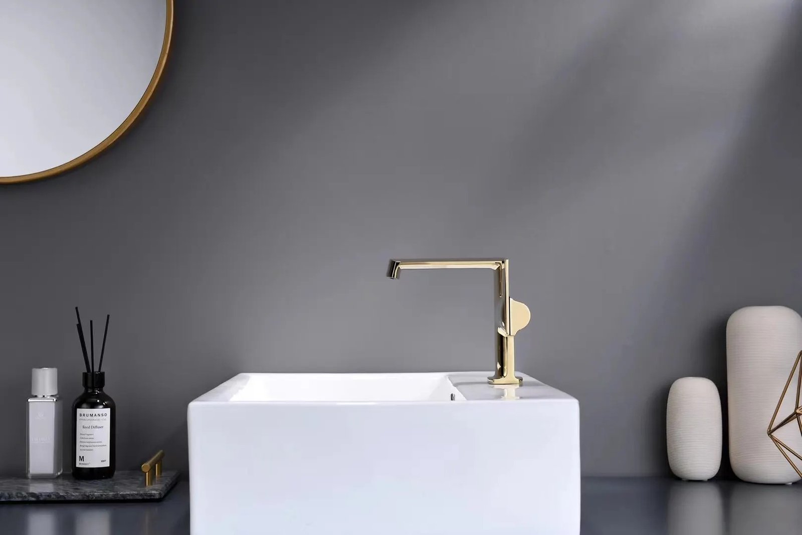 Single cold basin faucet 0852 - 图片 2